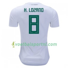 Mexico H.Lozano 8 Uit Shirt WK voetbal 2018